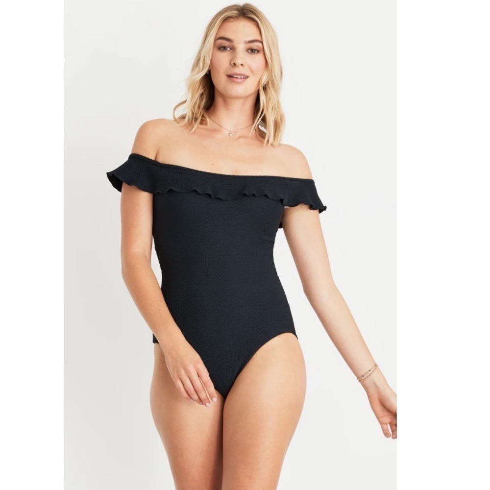 New! Hermoza Toni One-piece Swimsuit Black size 2